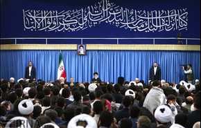 دیدار شرکت‌کنندگان در مسابقات بین‌المللی قرآن با رهبر معظم انقلاب/ تصاویر
