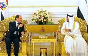 السيسي يبحث مع آل نهيان الإرهاب والتدخلات الخارجية