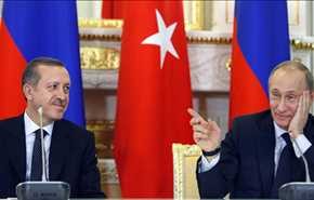 شوخی پوتین با هیأت همراه اردوغان