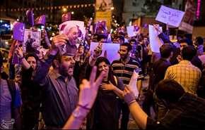 تبلیغات خیابانی حامیان نامزدهای انتخابات ریاست جمهوری | تصاویر
