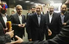 بازدید رییس مجلس شورای اسلامی از ستاد انتخابات کشور