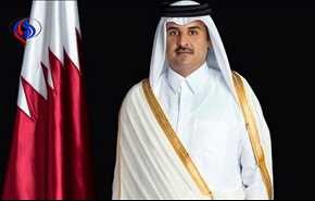 پیام تبریک امیر قطر به روحانی