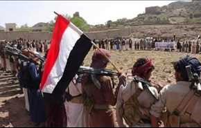 بالصور: وقفة قبلية مسلحة بمأرب رفضا للعدوان ودعما للجبهات