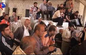 عناصر مسلح ادلب خواستار آتش بس شده اند+ویدیو