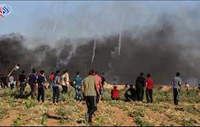 إصابة فلسطينيَين في المواجهات مع الاحتلال شمال قطاع غزة