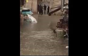 بالفيديو .. السباحة في شوارع اسطنبول