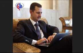 الرئيس الأسد قد يكون صديقك على فيسبوك!