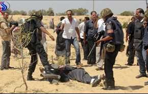 الجيش المصري يقتل 6 إرهابيين ويدمر نفقا على حدود غزة