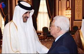 أمير قطر يهاتف رئيس السلطة الفلسطينية..عما تحدث الجانبان؟