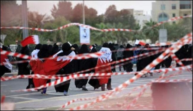 نساء البحرين يواكبن الثورة تحت خط النار