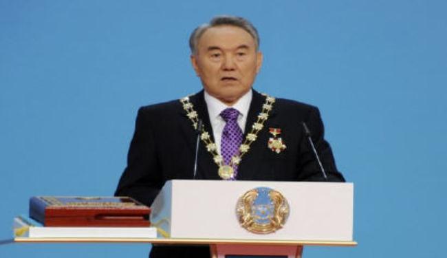نزارباييف يؤدي اليمين الدستورية رئيسا لكازاخستان لفترة جديدة