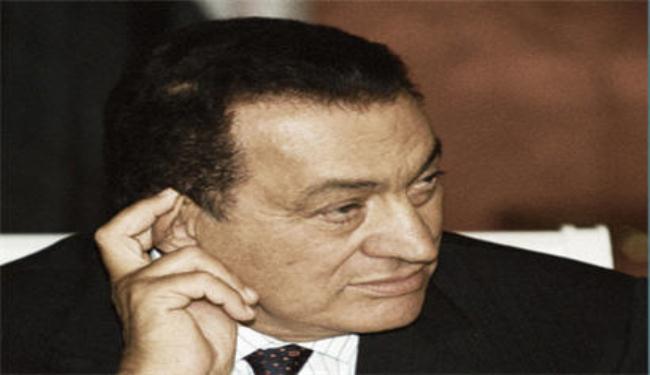  مبارك يؤكد استعداده للكشف عن أي أرصدة له بالخارج