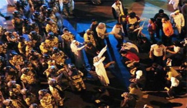 استنفار امني في القطيف بعد مسيرة احتجاج 