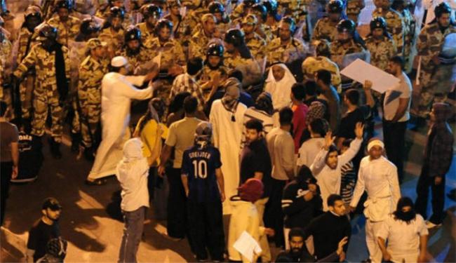 استفزاز طائفي من قبل السلطة السعودية بالقطيف