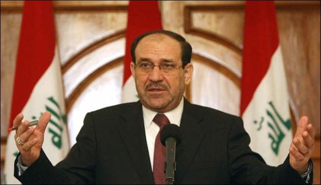 المالكي يدعو لتعزيز التعاون العسكري مع ايران