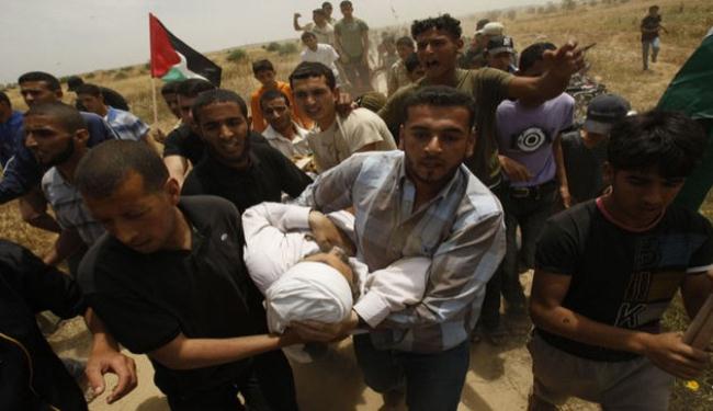 اصابة فلسطينيين اثنين برصاص الاحتلال في غزة