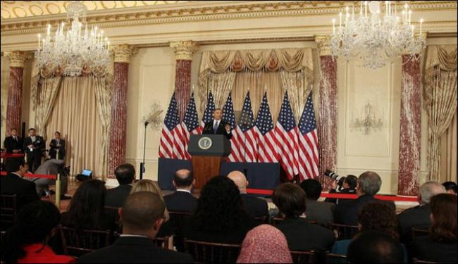 بيان أنصار ثورة 14 فبراير حول خطاب اوباما