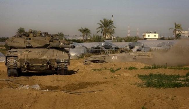 الاحتلال الاسرائيلي يطلق النار على حدود غزة