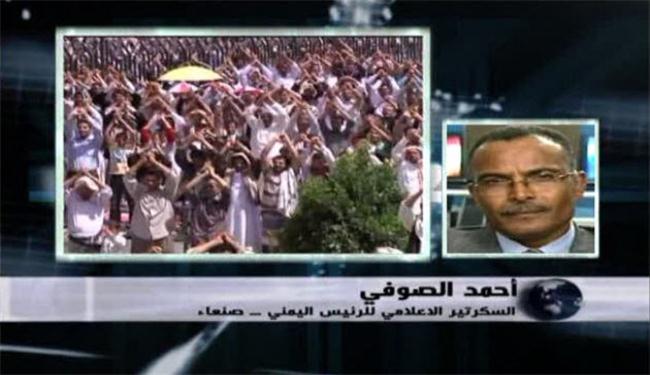 السكرتير الاعلامي لصالح: الرئيس لم يصب بأذى