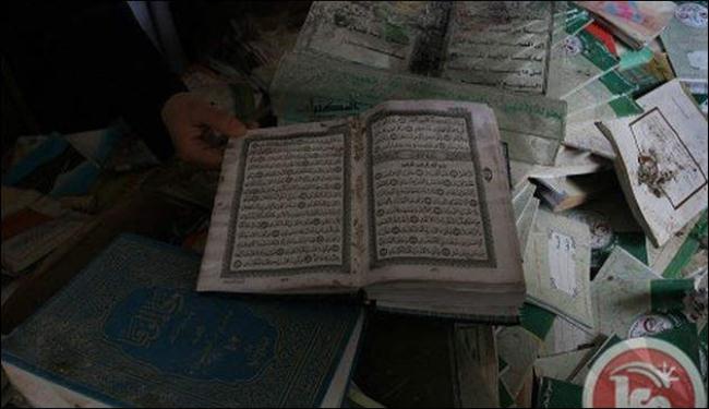 مستوطنون يضرمون النار بأحد مساجد الضفة الغربية