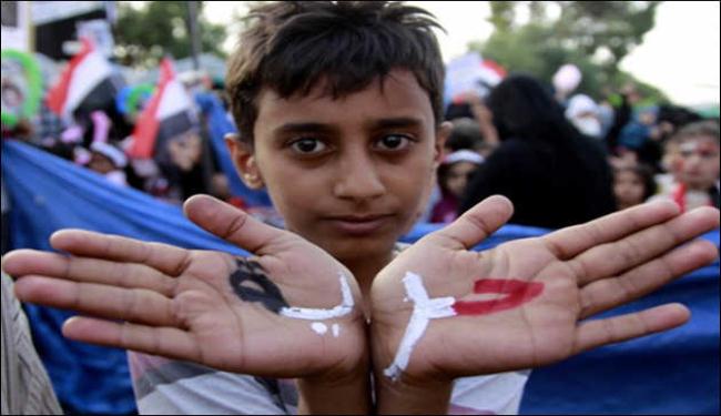 مسيرة حاشدة في صعدة تطالب بإسقاط رموز النظام 