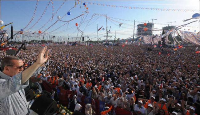 اردوغان:نحتاج لـ367 نائبا بالبرلمان لتغيير الدستور