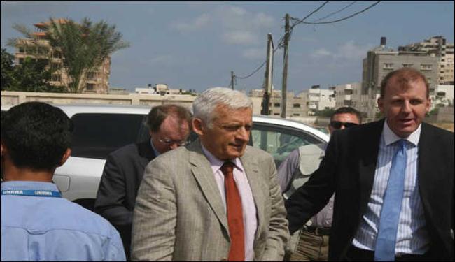 رئيس البرلمان الاوروبي يطالب بانهاء حصار غزة