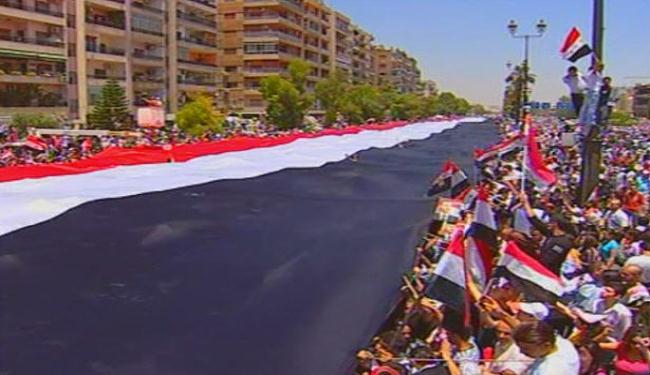 الشعب السوري مصمم على الدفاع عن وحدته