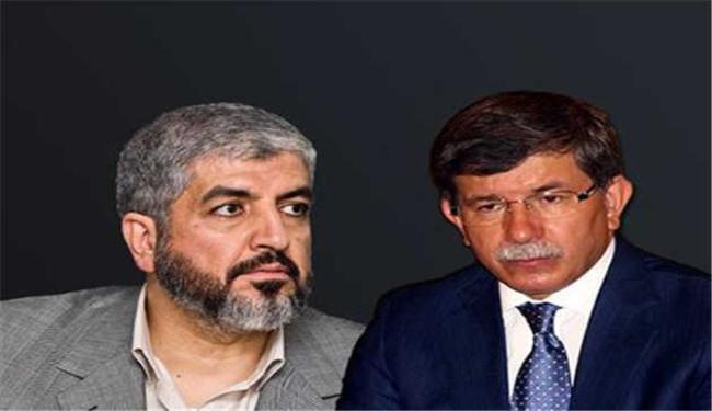 خالد مشعل يجرى محادثات في تركيا	