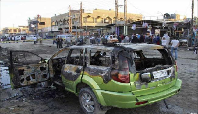 نحو مائة قتيل وجريح بتفجير مزدوج شمال بغداد