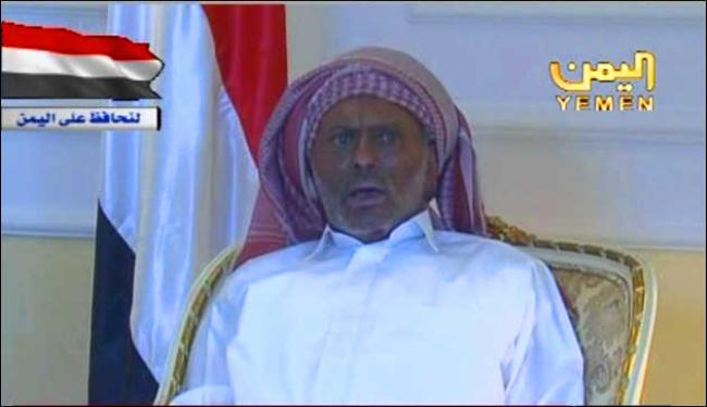 صالح يظهر محروق الوجه ويوجه كلمة متلفزة لليمنيين