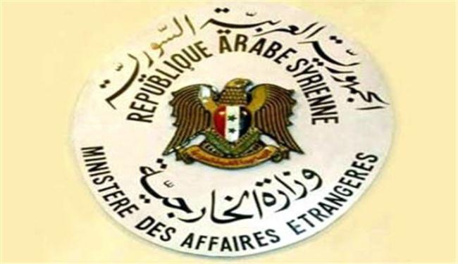 دمشق تتهم اميركا بالتورط في الأحداث التي تشهدها