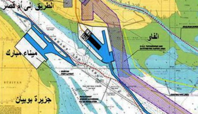 الكويت تؤكد ميناء مبارك سينفذ على ارضها