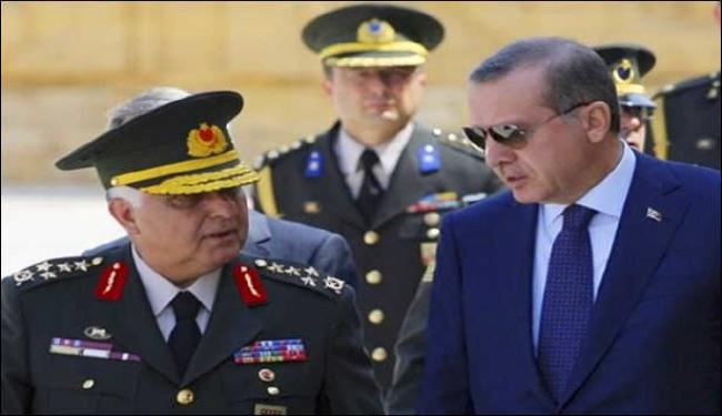أردوغان يطيح بالجنرالات في تركيا