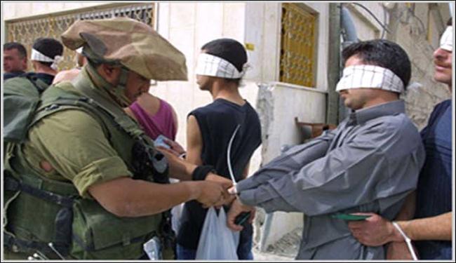 الاحتلال يعتقل310 فلسطينيا خلال الشهر الماضي 