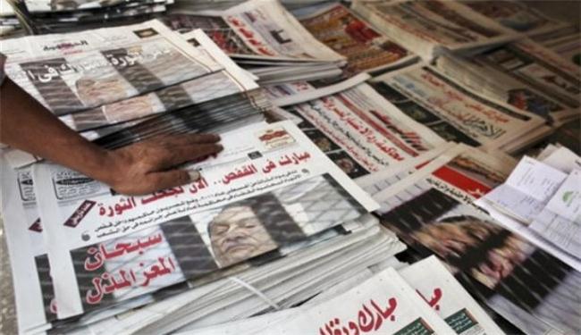 الصحف المصرية مذهولة بصورة 