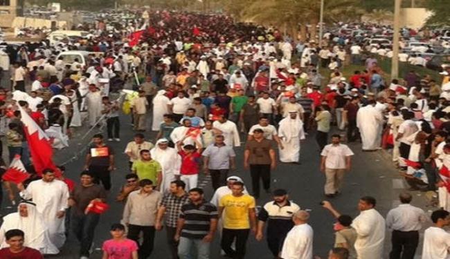  الشعب البحريني مصر على تحقيق مطالبه 