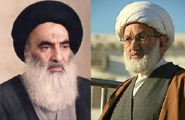 تماس آیت الله سیستانی با شیخ عیسی قاسم