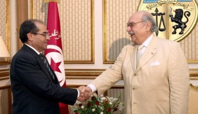 محمود جبريل وقايد السبسى يبحثان 