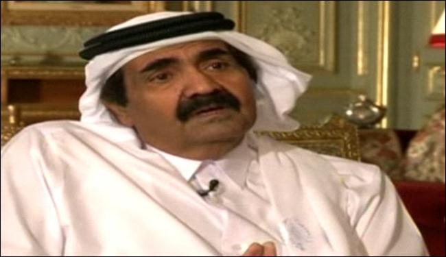 امير قطر يؤكد استمرار الاحتجاجات في سوريا