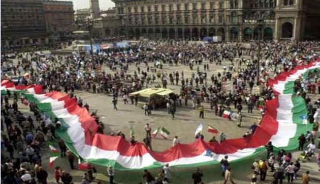 تظاهرات ضد خطط التقشف في ايطاليا واسبانيا