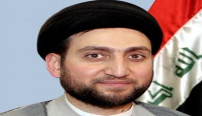 الحكيم يؤكد ضرورة انسحاب القوات الاميركية من العراق 