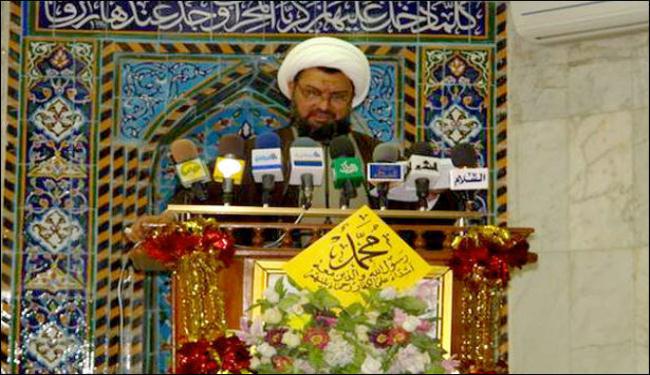 امام جمعة النجف يدعو الشعوب لمحاربة 