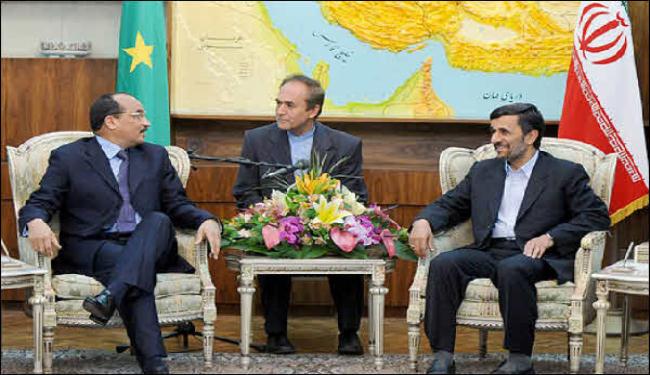 ايران تؤكد على تنمية العلاقات مع موريتانيا