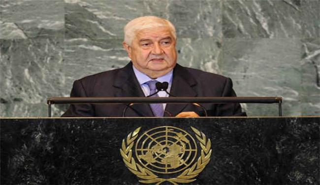 خطاب وزير الخارجية السوري كان خطابا معتدلا