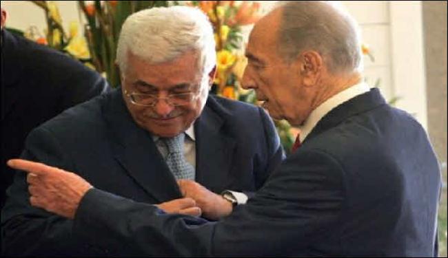 عباس يهنىء بيريز باعياد اليهود