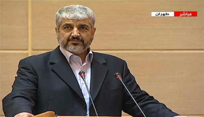 مشعل: المقاومة هي الخيار الوحيد الذي لابديل عنه