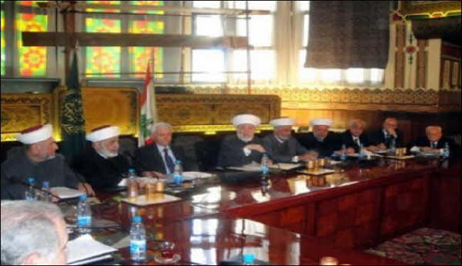 المجلس الشرعي بلبنان يدعو الى وقف سفك الدماء 