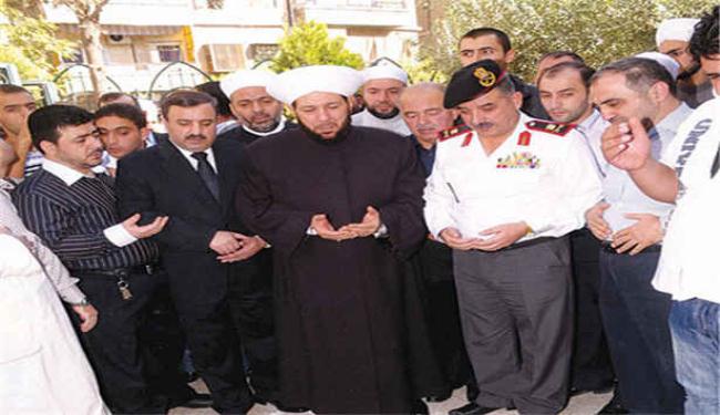 مفتي سوريا يؤكد ان المستهدف دور دمشق