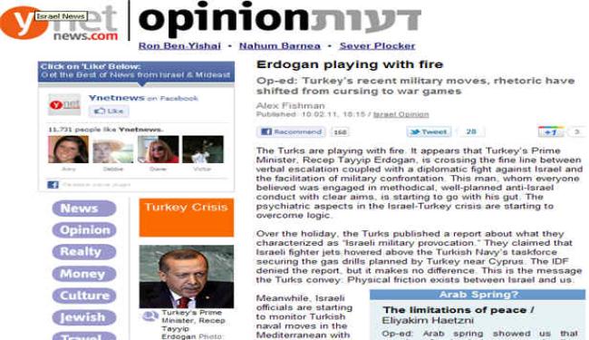 أردوغان يلعب بالنار